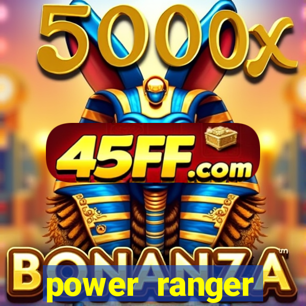 power ranger tempestade ninja